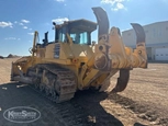 Used Komatsu Bulldozer,Used Komatsu in yard,Used Komatsu,Front of used Komatsu Bulldozer